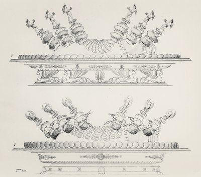 Food designs by Antonin Carême by Marie Antoine Careme